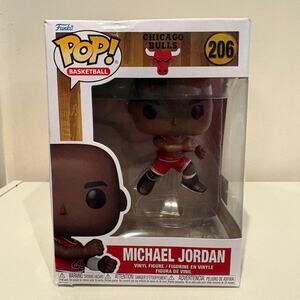 Michael Jordan NBA 1989 Playoffs Chicago Bulls Funko Pop 206